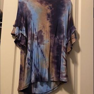 Boutique Tie Dyed Shirt